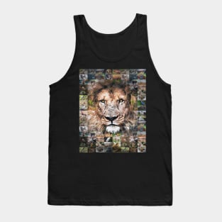 mozaic animals exposure Tank Top